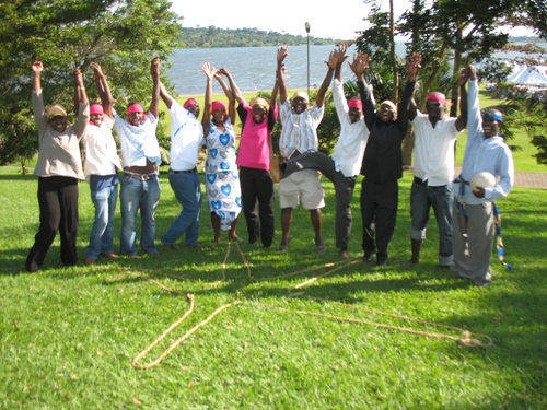 Team building retreat, Munyonyo